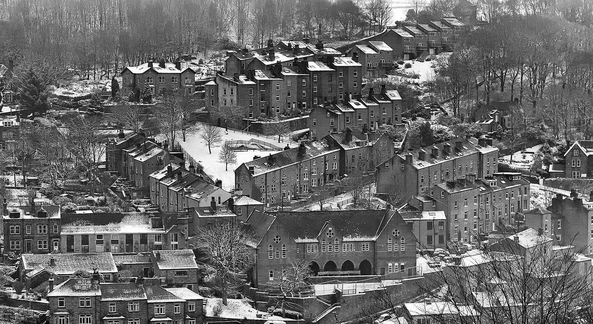 Hebden Bridge in the snow, Nick Prior 2010