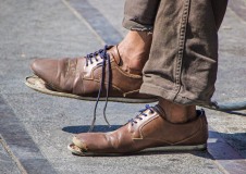 Broken shoes Broken shoes