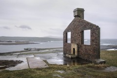 Gable end, Sumburgh Gable end, Sumburgh